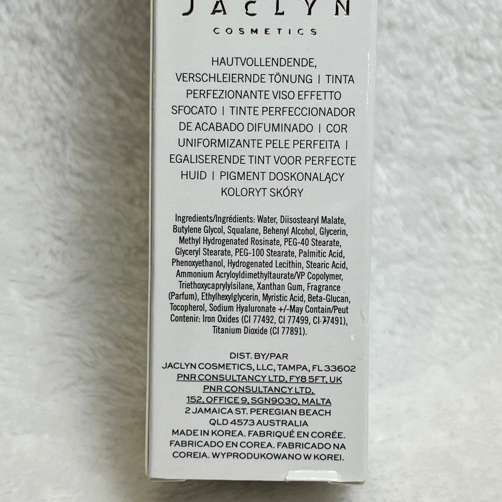 Jaclyn Cosmetics Skin Perfecting Blurring Tint Foundation Rich 1‎ fl oz New